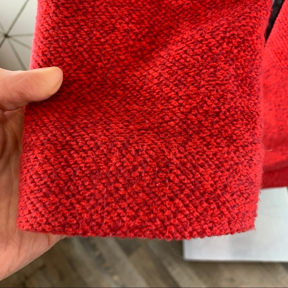 Stradivarius Women’s Faux Leather Accent Overcoat - Picture 6 of 11